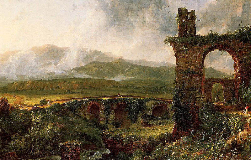 Thomas Cole Resti dell'acquedotto Marcio presso Tivoli